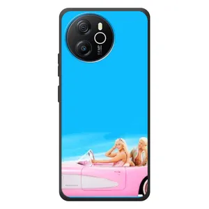 Силіконовый Чохол Барбі фільм на Blackview Shark 8 (Барбі і Кен)