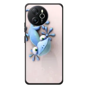 Чехлы с изображением разных животных для Blackview Shark 8 (Геккон)