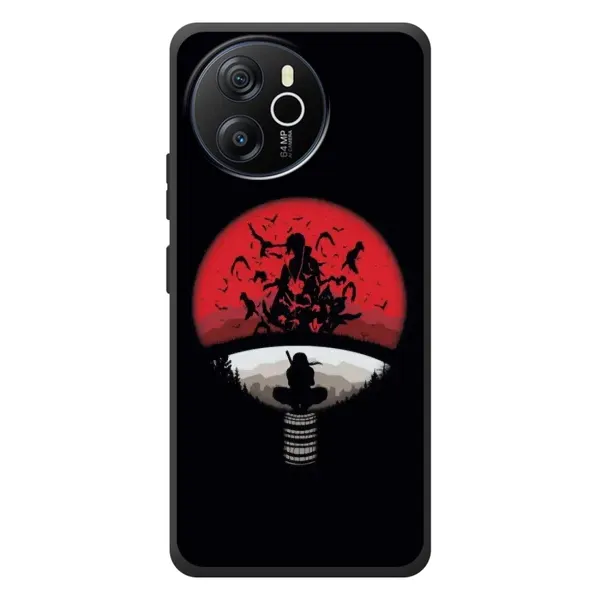 Чехол с рисунком «Итачи на черном» для Blackview Shark 8 Чехол с рисунком «Итачи на черном» для Blackview Shark 8