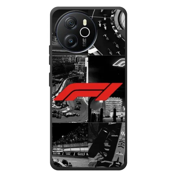 Чехол с рисунком «Коллаж Формула 1» для Blackview Shark 8 Чехол с рисунком «Коллаж Формула 1» для Blackview Shark 8