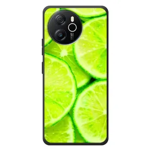 Чохол з зображенням смачної їжі для Blackview Shark 8 (Лайм)