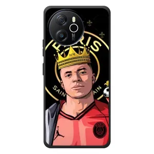 Чехол (TPU) с Футболистом на Blackview Shark 8 (Mbappe King)