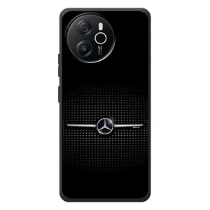 Силиконовый бампер с картинкой машины на Blackview Shark 8 (Mercedes)