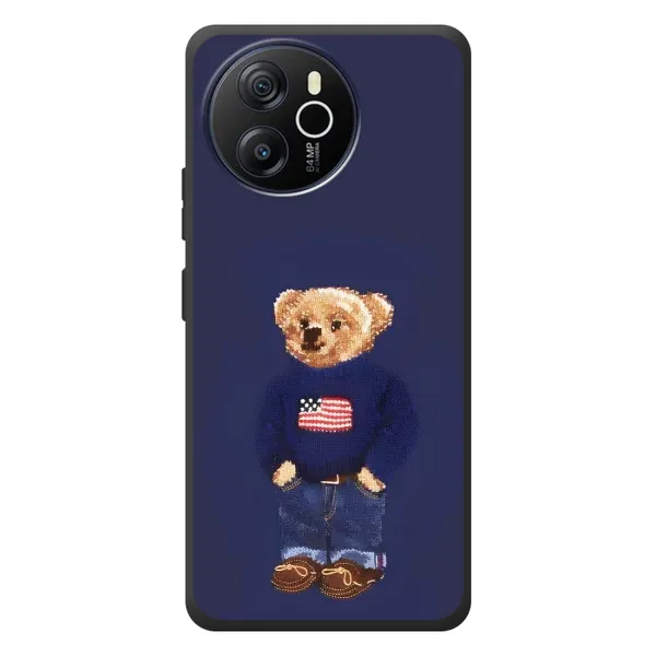 Чехол с рисунком «Мишка USA» для Blackview Shark 8