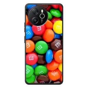 Чохол з зображенням смачної їжі для Blackview Shark 8 (Різнокольорові M&M'S)