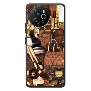 Чехол Стиль Louis Vuitton на Blackview Shark 8 (Мода Луи Виттон)