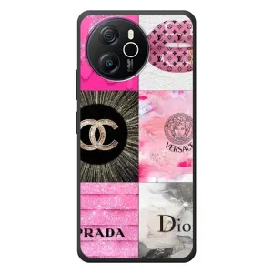 Чохол (Dior, Prada, YSL, Chanel) для Blackview Shark 8 (Модніца)