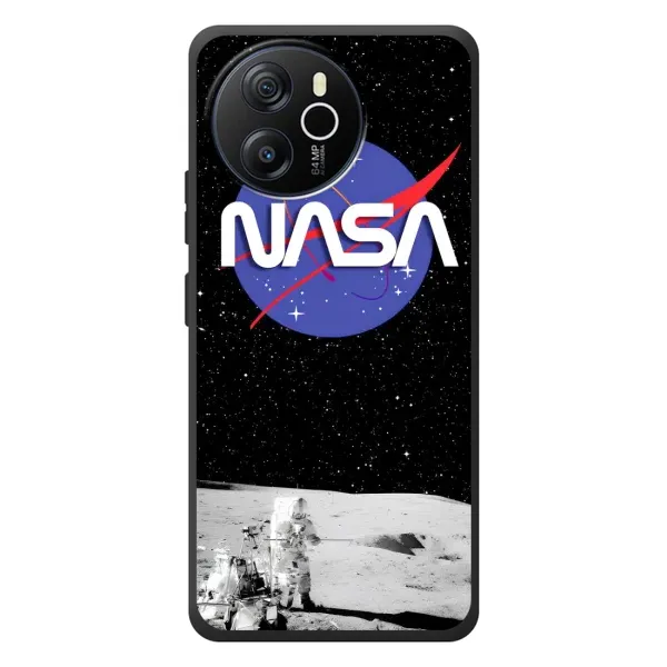 Чохол з малюнком «Nasa на місяці» для Blackview Shark 8 Чохол з малюнком «Nasa на місяці» для Blackview Shark 8