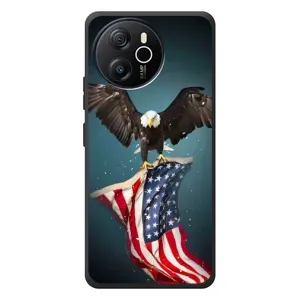 Чохол Прапор USA для Blackview Shark 8 (Орел і прапор)