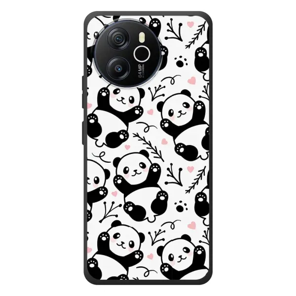Чехол с рисунком «Пандочки» для Blackview Shark 8 Чехол с рисунком «Пандочки» для Blackview Shark 8