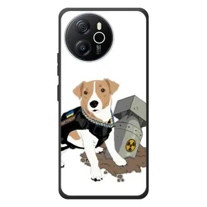 Чехол с принтом Собаки Патрон для Blackview Shark 8 (Пёс Патрон с ракетой)