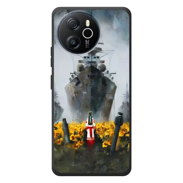 Чехол с рисунком «Смелость» для Blackview Shark 8 Чехол с рисунком «Смелость» для Blackview Shark 8