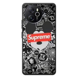 Чехол с Брендами одежды на Блэквью Шарк 8 (Supreme Маус)