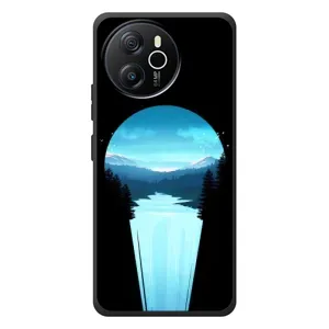 Літній Чохол на Blackview Shark 8 (Синій Водоспад)