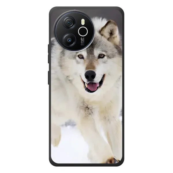 Чехол с рисунком «Волк на снегу» для Blackview Shark 8 Чехол с рисунком «Волк на снегу» для Blackview Shark 8