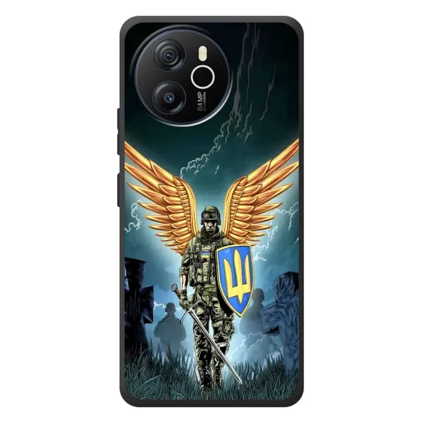 Чехол с рисунком «ЗСУ з крильями» для Blackview Shark 8