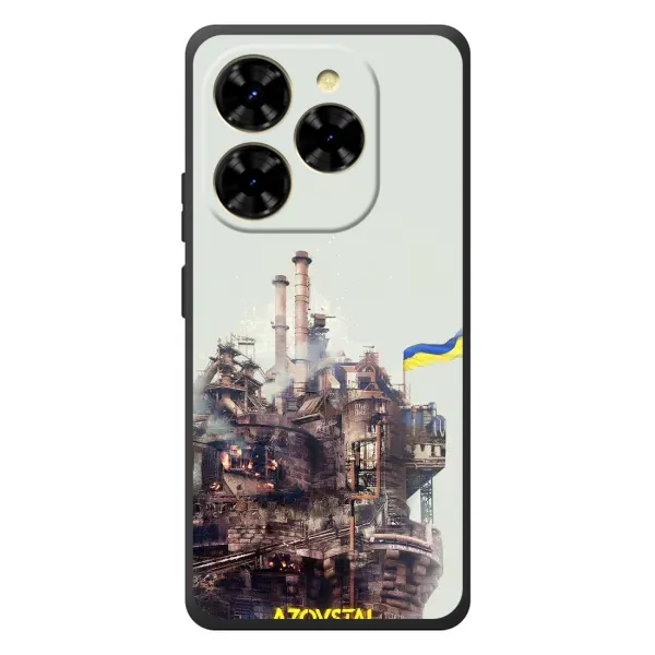 Чехол с рисунком «Азовсталь» для Blackview Shark 9 Чехол с рисунком «Азовсталь» для Blackview Shark 9