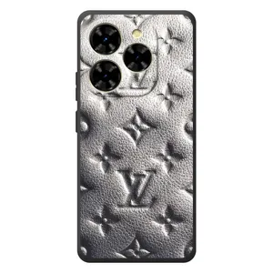 Текстурный Чехол Louis Vuitton для : Чёрная Змея Шарк 9 (Бежевый ЛВ)