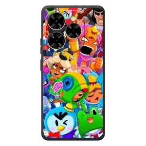Силіконовый Чохол на Blackview Shark 9 з картинкою Brawl Stars (Brawl-Stars)