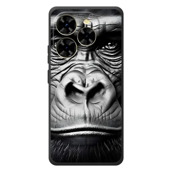 Чехол с рисунком «Черная обезьяна» для Blackview Shark 9 Чехол с рисунком «Черная обезьяна» для Blackview Shark 9