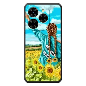 Чохол Стильні дівчата на Blackview Shark 9 (Дівчина на полі)