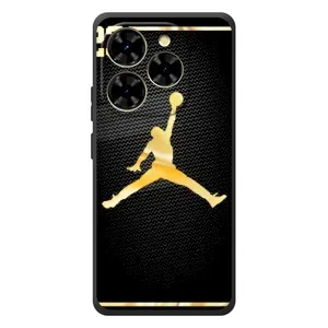 Силиконовый Чехол Nike Air Jordan на : Чёрная Змея Шарк 9 (Джордан 23)
