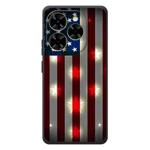 Чехол Флаг USA для Blackview Shark 9 (Флаг США 2)