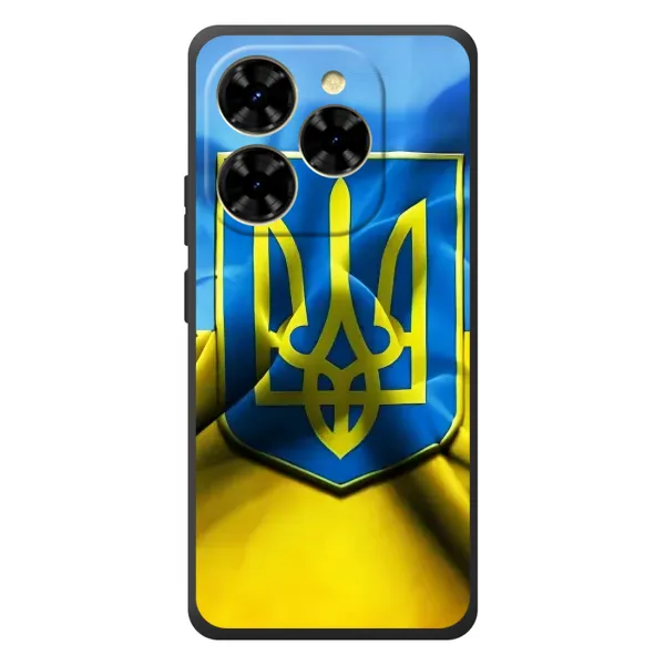 Чехол с рисунком «Герб и Флаг Украины» для Blackview Shark 9 Чехол с рисунком «Герб и Флаг Украины» для Blackview Shark 9