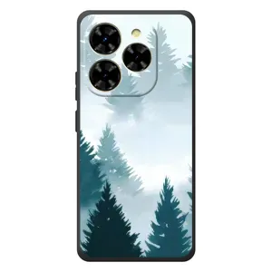 Летний Чехол на Blackview Shark 9 (Горный лес)