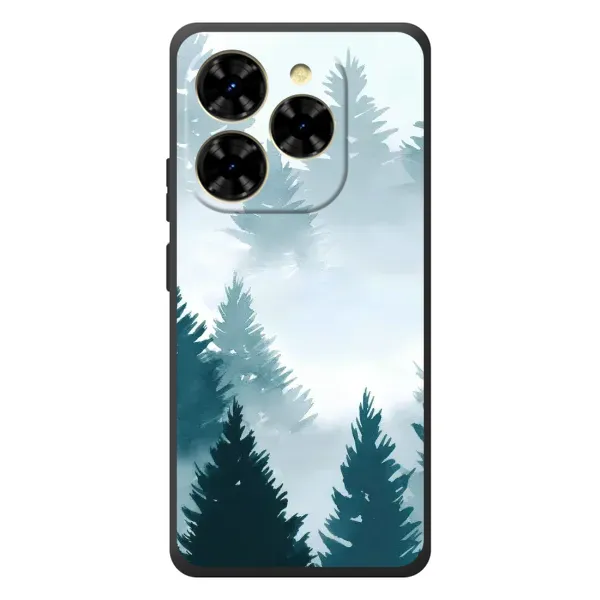Чехол с рисунком «Горный лес» для Blackview Shark 9