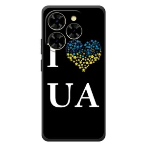 Силиконовый Чехол на Blackview Shark 9 (Я-Украина) (I Love UA)