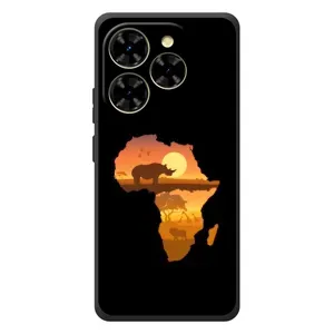 Летний Чехол на Blackview Shark 9 (Карта)