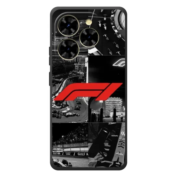 Чехол с рисунком «Коллаж Формула 1» для Blackview Shark 9 Чехол с рисунком «Коллаж Формула 1» для Blackview Shark 9