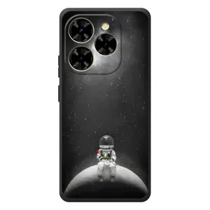 Силіконовый Чохол з принтом "Космонавти" на Blackview Shark 9 (Космонавт романтик)