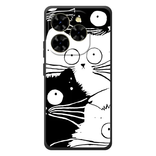 Чехол с рисунком «КОТИКИ» для Blackview Shark 9 Чехол с рисунком «КОТИКИ» для Blackview Shark 9