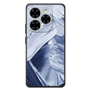 Чехлы со смыслом для Blackview Shark 9 (Краски мазки)