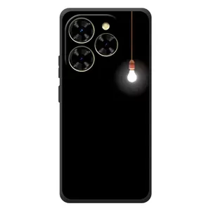 Чохол з картинками на чорному фоні для Blackview Shark 9 (Лампочка)