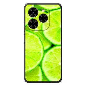 Чохол з зображенням смачної їжі для Blackview Shark 9 (Лайм)