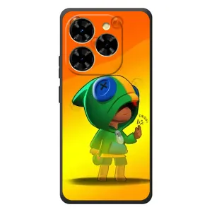 Чохол Бравл Старс для Blackview Shark 9 (LEON в кофті)