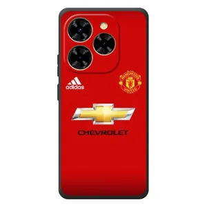Силиконовые Чехлы принт Футбол на Blackview Shark 9 (Man United)