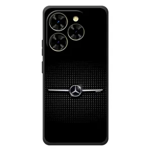 Силиконовый бампер с картинкой машины на Blackview Shark 9 (Mercedes)
