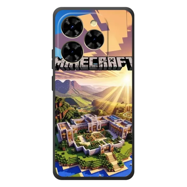 Чехол с рисунком «MINECRAFT» для Blackview Shark 9