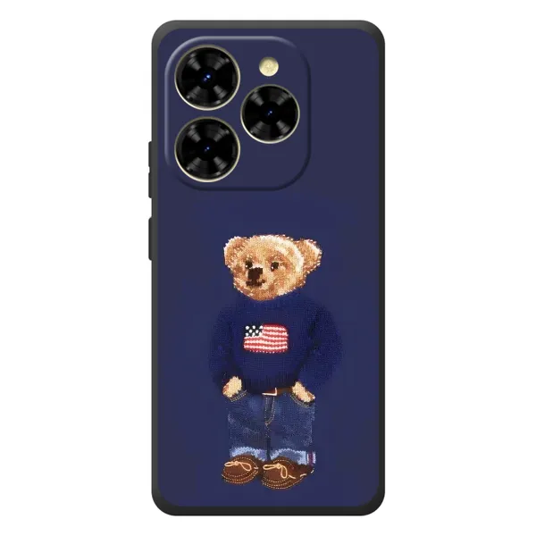 Чехол с рисунком «Мишка USA» для Blackview Shark 9