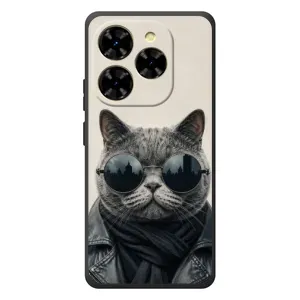 Чехол на тематику: Коты для Blackview Shark 9 (Модный кот)