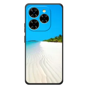 Летний Чехол на Blackview Shark 9 (Море песок)