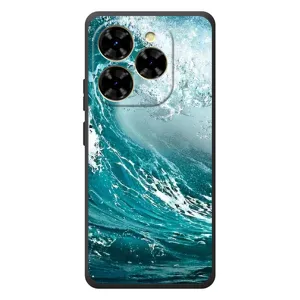 Летний Чехол на Blackview Shark 9 (Морская волна)