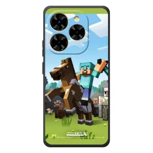 Чохли для Blackview Shark 9 (Персонажі МайнКрафт) (На коні)