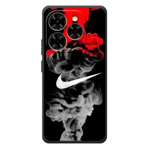 Силиконовый Чехол на Blackview Shark 9 с картинкой Nike (Nike дым)