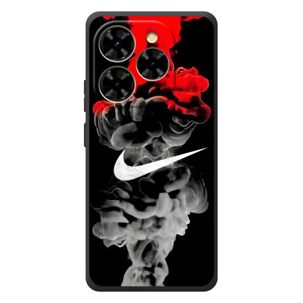 Чехол с рисунком «Nike дым» для Blackview Shark 9 Чехол с рисунком «Nike дым» для Blackview Shark 9