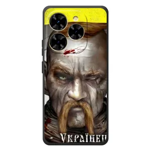 Чехол с картинкой (Патриотический КОЗАК) на Blackview Shark 9 (Одноглазый Козак)